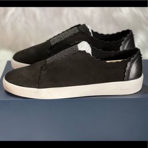 New Cole Haan Women's Grand Crosscourt Street Scallop Slip on Sneaker